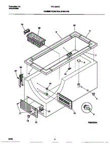 03 - Cabinet / Control / Shelves parts for Frigidaire Freezer FFC18M7CW0 from AppliancePartsPros.com
