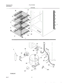 07 - System parts for Frigidaire Freezer FFU17D7HW3 from AppliancePartsPros.com