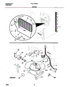 04 - System parts for Frigidaire Freezer FFU17F9GW3 from AppliancePartsPros.com