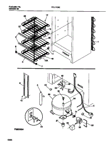 04 - System parts for Frigidaire Freezer FFU17D9CW0 from AppliancePartsPros.com
