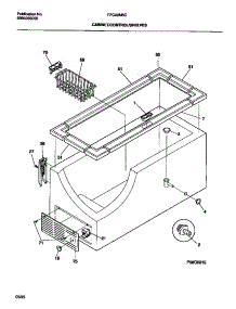 03 - Cabinet / Control / Shelves parts for Frigidaire Freezer FFC09M5CW1 from AppliancePartsPros.com
