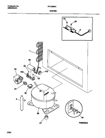 04 - System parts for Frigidaire Freezer FFC09M5CW1 from AppliancePartsPros.com