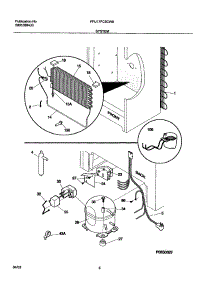 07 - System parts for Frigidaire Freezer FFU17FC5CW0 from AppliancePartsPros.com