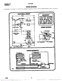 05 - Wiring Diagram parts for Frigidaire Freezer FFC13D9EW0 from AppliancePartsPros.com
