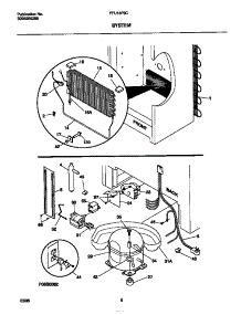 04 - System parts for Frigidaire Freezer FFU16F9CW2 from AppliancePartsPros.com