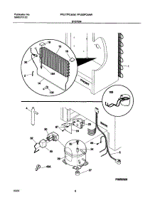 07 - System parts for Frigidaire Freezer FFU17FC4AW2 from AppliancePartsPros.com