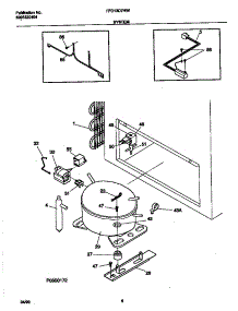 04 - System parts for Frigidaire Freezer FFC13D7HW0 from AppliancePartsPros.com