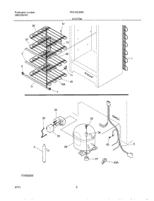 07 - System parts for Frigidaire Freezer FFU14C2AW0 from AppliancePartsPros.com