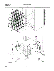 07 - System parts for Frigidaire Freezer FFU17C2AW0 from AppliancePartsPros.com