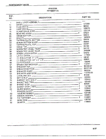Freezer Page 2 parts for Frigidaire Freezer 49947-7A from AppliancePartsPros.com