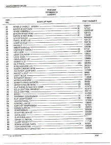 Freezer Page 2 parts for Frigidaire Freezer 89258-7A from AppliancePartsPros.com