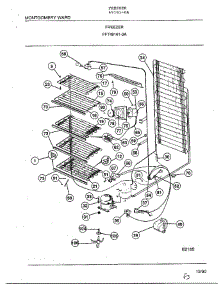 Freezer Page 5 parts for Frigidaire Freezer 49161-0A from AppliancePartsPros.com