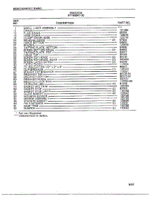 Freezer Page 2 parts for Frigidaire Freezer 49647-7C from AppliancePartsPros.com
