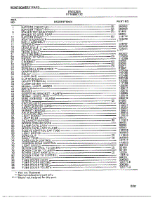 Freezer Page 6 parts for Frigidaire Freezer 49647-7C from AppliancePartsPros.com
