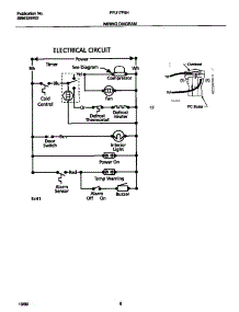 05 - Wiring Diagram parts for Frigidaire Freezer FFU17F9HW1 from AppliancePartsPros.com