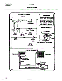 05 - Wiring Diagram parts for Frigidaire Freezer FFU17M8CW1 from AppliancePartsPros.com