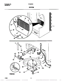 04 - System parts for Frigidaire Freezer FFU20F9CW3 from AppliancePartsPros.com