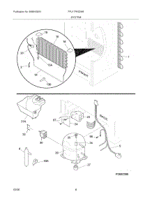 07 - System parts for Frigidaire Freezer FFU17FK0DW6 from AppliancePartsPros.com
