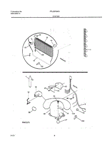 07 - System parts for Frigidaire Freezer FFU20F9HW2 from AppliancePartsPros.com