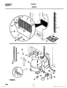 04 - System parts for Frigidaire Freezer FFU20F9CW1 from AppliancePartsPros.com