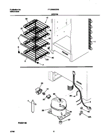 04 - System parts for Frigidaire Freezer FFU09M5GW0 from AppliancePartsPros.com