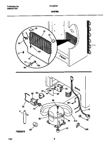04 - System parts for Frigidaire Freezer FFU20F9FW1 from AppliancePartsPros.com