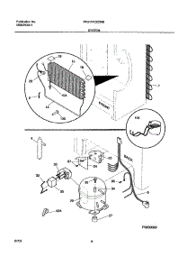 07 - System parts for Frigidaire Freezer FFU11FC2CW0 from AppliancePartsPros.com