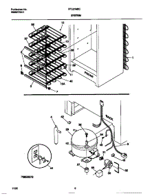 04 - System parts for Frigidaire Freezer FFU21M8CW1 from AppliancePartsPros.com