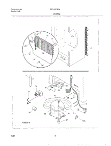 07 - System parts for Frigidaire Freezer FFU20F9HW3 from AppliancePartsPros.com