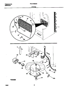 04 - System parts for Frigidaire Freezer FFU14F9GW4 from AppliancePartsPros.com
