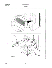 07 - System parts for Frigidaire Freezer FFU11FK2AW1 from AppliancePartsPros.com