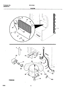 07 - System parts for Frigidaire Freezer FFU11F0HW3 from AppliancePartsPros.com