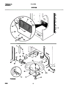 04 - System parts for Frigidaire Freezer FFU14F9CW2 from AppliancePartsPros.com