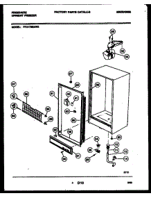 03 - Cabinet Parts parts for Frigidaire Freezer FFU17M6AW2 from AppliancePartsPros.com