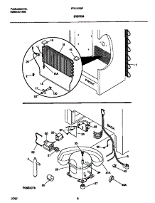 04 - System parts for Frigidaire Freezer FFU16F9FW1 from AppliancePartsPros.com