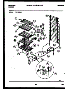 04 - System And Electrical Parts parts for Frigidaire Freezer FFU17M2AW1 from AppliancePartsPros.com