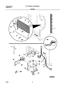 07 - System parts for Frigidaire Freezer FFU20FG4AW2 from AppliancePartsPros.com