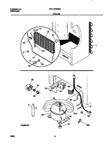 04 - System parts for Frigidaire Freezer FFU14F9GW0 from AppliancePartsPros.com