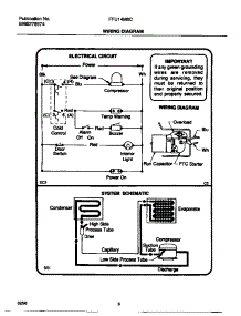 05 - Wiring Diagram parts for Frigidaire Freezer FFU14M8CW1 from AppliancePartsPros.com