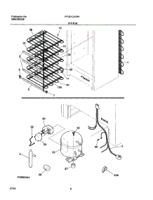 07 - System parts for Frigidaire Freezer FFU21C4CW1 from AppliancePartsPros.com