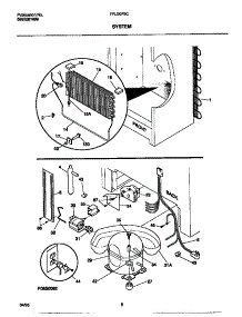 04 - System parts for Frigidaire Freezer FFU20F9CW2 from AppliancePartsPros.com