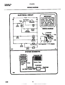 05 - Wiring Diagram parts for Frigidaire Freezer FFU20F9CW2 from AppliancePartsPros.com