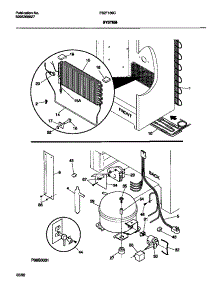 04 - System parts for Frigidaire Freezer F82F169CW0 from AppliancePartsPros.com