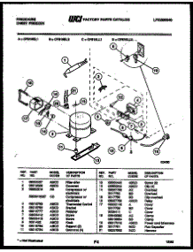 04 - Electrical Parts parts for Frigidaire Freezer CFS18LL1 from AppliancePartsPros.com
