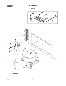 07 - System parts for Frigidaire Freezer FFC07C4AW2 from AppliancePartsPros.com