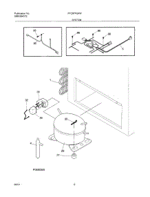 07 - System parts for Frigidaire Freezer FFC07M2AW0 from AppliancePartsPros.com