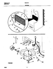 04 - System parts for Frigidaire Freezer F82U14F3W2 from AppliancePartsPros.com