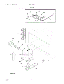 07 - System parts for Frigidaire Freezer LFFC1526DW0 from AppliancePartsPros.com