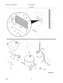 07 - System parts for Frigidaire Freezer LFFH17F7HWD from AppliancePartsPros.com