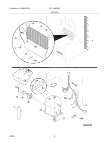 07 - System parts for Frigidaire Freezer LFFU1466GW3 from AppliancePartsPros.com